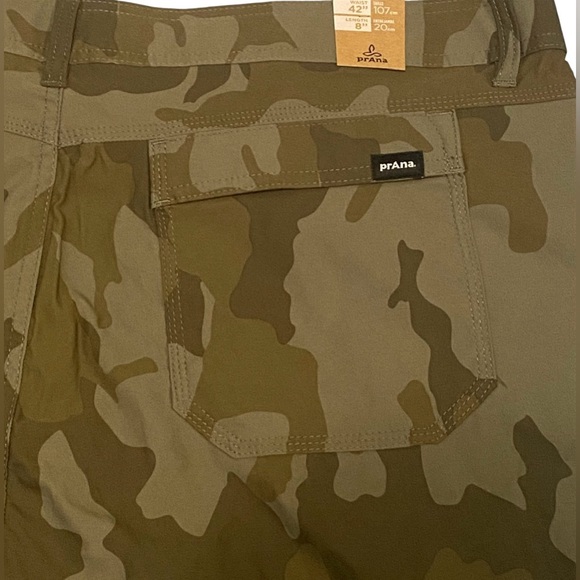 Prana Men's Camo Stretch Zion Short Size 42 NWT - Picture 7 of 9